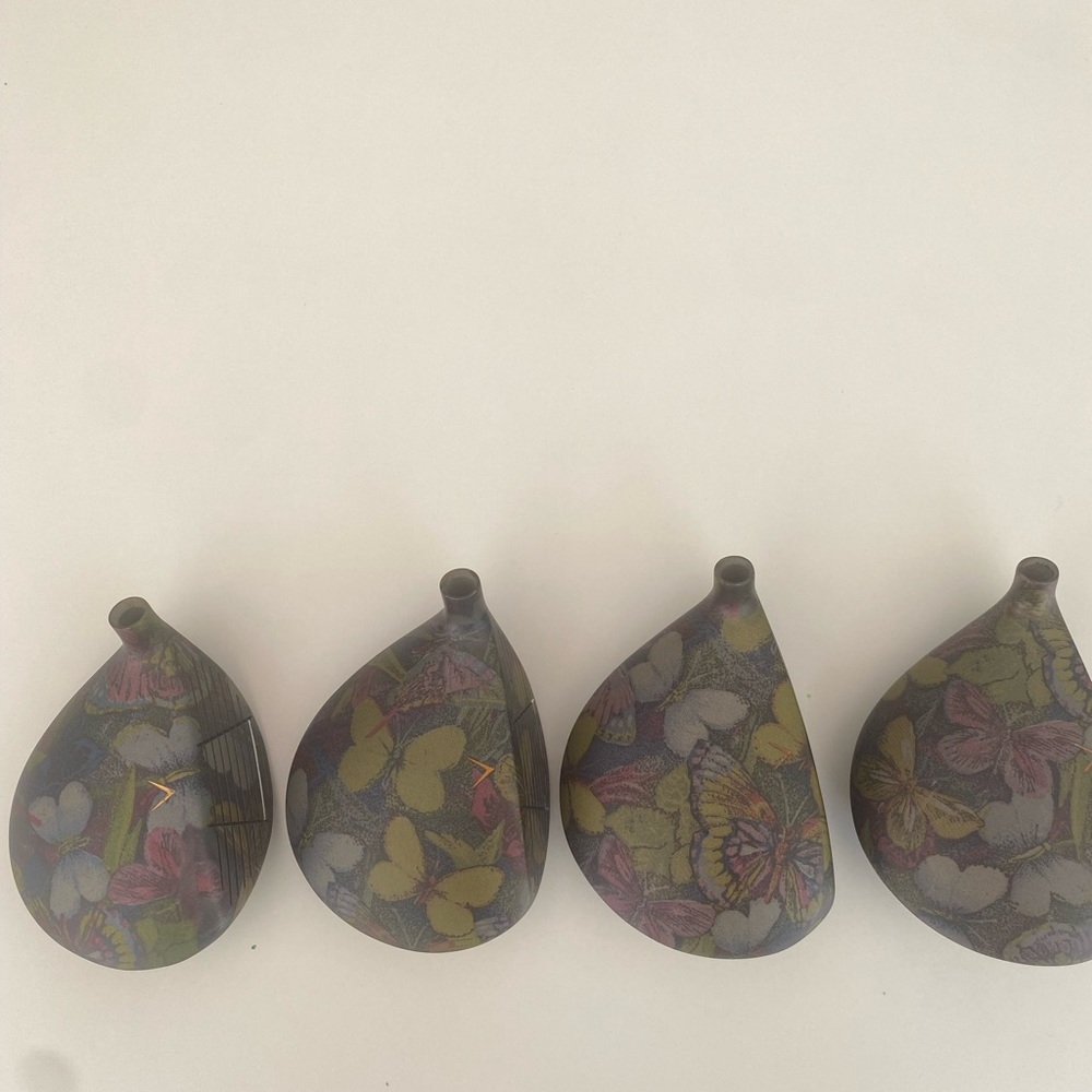4 Trident Golf heads Floral Edition New - Picture 7 of 7